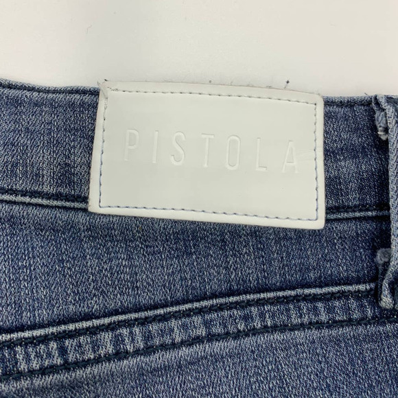 Pistola Ankle Frayed Skinny Jeans Size 27 - Picture 9 of 14